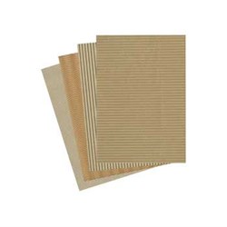 Corrugated Natural Card A4 Pack of 20